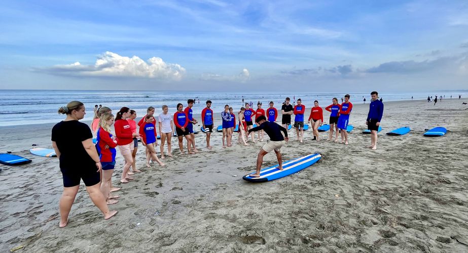 Surfen op Bali
